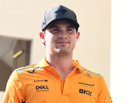 Pato O'Ward ahead of the Formula 1 Abu Dhabi Grand Prix at Yas Marina Circuit in Abu Dhabi, United Arab Emirates on December 5, 2024. (