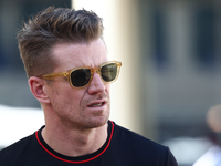 Nico Hulkenberg of Haas ahead of the Formula 1 Abu Dhabi Grand Prix at Yas Marina Circuit in Abu Dhabi, United Arab Emirates on December 5,...