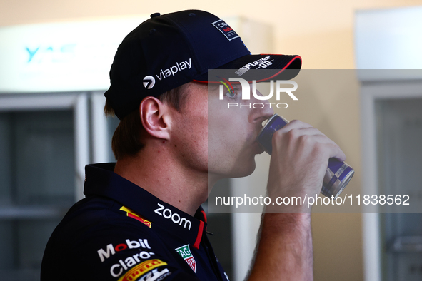 Jack Doohan of Alpine ahead of the Formula 1 Abu Dhabi Grand Prix at Yas Marina Circuit in Abu Dhabi, United Arab Emirates on December 5, 20...