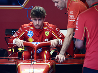 Arthur Leclerc ahead of the Formula 1 Abu Dhabi Grand Prix at Yas Marina Circuit in Abu Dhabi, United Arab Emirates on December 5, 2024. (