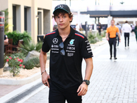 Andrea Kimi Antonelli ahead of the Formula 1 Abu Dhabi Grand Prix at Yas Marina Circuit in Abu Dhabi, United Arab Emirates on December 5, 20...