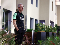 Alessandro Alunni Bravi ahead of the Formula 1 Abu Dhabi Grand Prix at Yas Marina Circuit in Abu Dhabi, United Arab Emirates on December 5,...