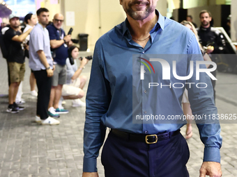 Javier Bardem ahead of the Formula 1 Abu Dhabi Grand Prix at Yas Marina Circuit in Abu Dhabi, United Arab Emirates on December 5, 2024. (