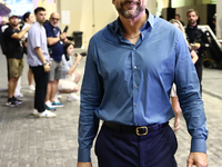 Javier Bardem ahead of the Formula 1 Abu Dhabi Grand Prix at Yas Marina Circuit in Abu Dhabi, United Arab Emirates on December 5, 2024. (