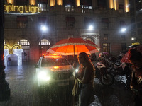 Demonstrators shout slogans as they participate in a protest against Sao Paulo's governor, Tarcisio de Freitas, and the violence of the poli...