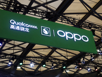 The esports mobile game competition is organized by OPPO Smartphone in cooperation with Qualcomm Snapdragon in Shanghai, China, on July 30,...