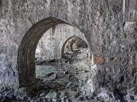 Inside the historical Alanya Selcuk Shipyard (Tersane) in Alanya, Turkey, on November 5, 2024 (