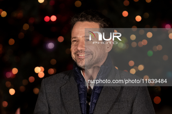 Rafal Trzaskowski mayor of Warsaw starts Christmas iluminations In Warsaw, Poland on December 05, 2024. 