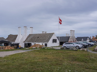 A herring smokehouse is seen in Hasle, Bornholm Island, Denmark, on August 5, 2024. (