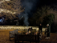 The historic center of Abensberg, Bavaria, Germany, on December 5, 2024, becomes a festive destination during the Christmas season. The trad...