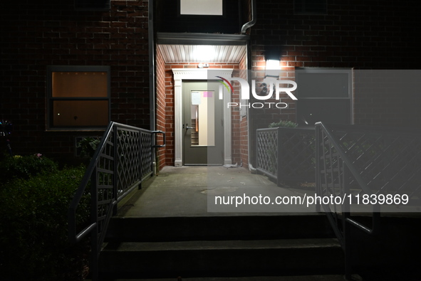 An 87-year-old senior citizen is fatally stabbed in the chest inside her residence in the Old Town section of Staten Island, New York, Unite...