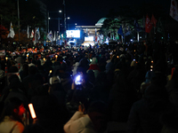 Thousands of citizens gather across from the National Assembly to demand the impeachment of President Yoon Suk-yeol in Seoul, South Korea, o...