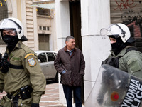 People protest in Athens, Greece, on December 6, 2024, marking the 16th anniversary of the death of 15-year-old Alexis Grigoropoulos, who is...