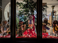 The historic center of Abensberg, Bavaria, Germany, on December 5, 2024, becomes a festive destination during the Christmas season. The trad...