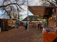 The historic center of Abensberg, Bavaria, Germany, on December 5, 2024, becomes a festive destination during the Christmas season. The trad...