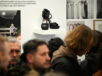 Visitors attend the opening of the country’s first queer museum in Warsaw, Poland on 06 December, 2024. The QueeMuzeum is a cultural space t...