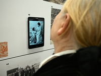 Visitors attend the opening of the country’s first queer museum in Warsaw, Poland on 06 December, 2024. The QueeMuzeum is a cultural space t...