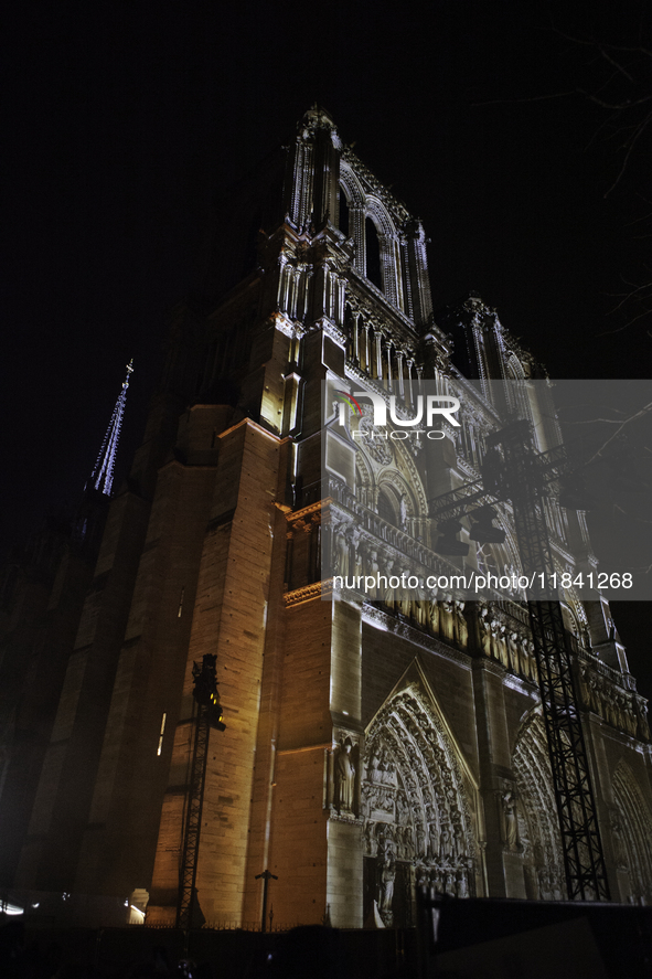 Preparations for the reopening ceremonies of Notre Dame Cathedral in Paris, France, on December 7 and 8, promise to be grandiose in their en...