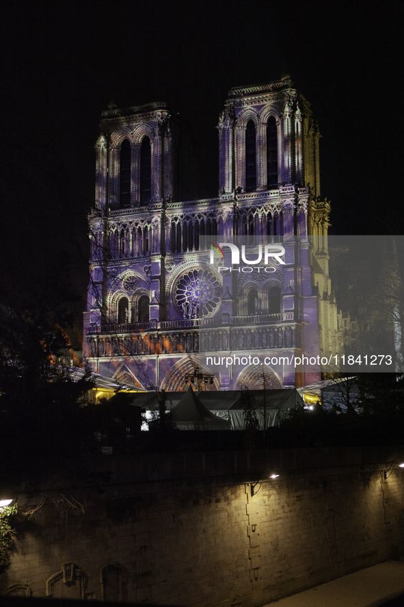 Preparations for the reopening ceremonies of Notre Dame Cathedral in Paris, France, on December 7 and 8, promise to be grandiose in their en...