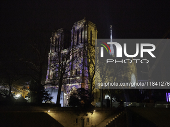 Preparations for the reopening ceremonies of Notre Dame Cathedral in Paris, France, on December 7 and 8, promise to be grandiose in their en...