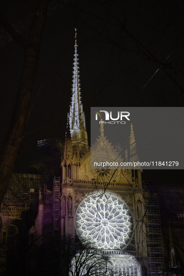 Preparations for the reopening ceremonies of Notre Dame Cathedral in Paris, France, on December 7 and 8, promise to be grandiose in their en...