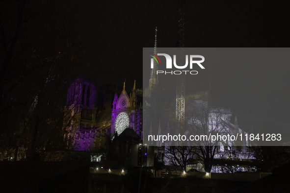 Preparations for the reopening ceremonies of Notre Dame Cathedral in Paris, France, on December 7 and 8, promise to be grandiose in their en...