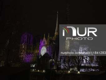 Preparations for the reopening ceremonies of Notre Dame Cathedral in Paris, France, on December 7 and 8, promise to be grandiose in their en...