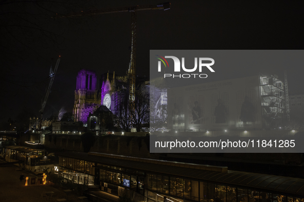 Preparations for the reopening ceremonies of Notre Dame Cathedral in Paris, France, on December 7 and 8, promise to be grandiose in their en...