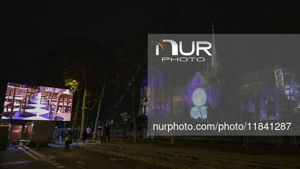 Preparations for the reopening ceremonies of Notre Dame Cathedral in Paris, France, on December 7 and 8, promise to be grandiose in their en...