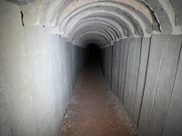 A vast network of tunnels stretching several kilometers was discovered in the Tal Rifaat area of Aleppo countryside following its liberation...