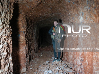 A vast network of tunnels stretching several kilometers was discovered in the Tal Rifaat area of Aleppo countryside following its liberation...