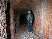 A vast network of tunnels stretching several kilometers was discovered in the Tal Rifaat area of Aleppo countryside following its liberation...