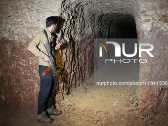 A vast network of tunnels stretching several kilometers was discovered in the Tal Rifaat area of Aleppo countryside following its liberation...