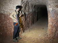 A vast network of tunnels stretching several kilometers was discovered in the Tal Rifaat area of Aleppo countryside following its liberation...