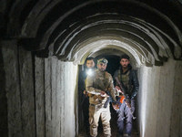 A vast network of tunnels stretching several kilometers was discovered in the Tal Rifaat area of Aleppo countryside following its liberation...