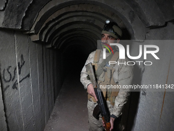 A vast network of tunnels stretching several kilometers was discovered in the Tal Rifaat area of Aleppo countryside following its liberation...