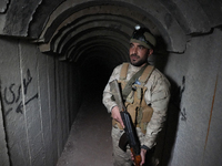 A vast network of tunnels stretching several kilometers was discovered in the Tal Rifaat area of Aleppo countryside following its liberation...