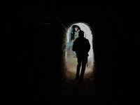 A vast network of tunnels stretching several kilometers was discovered in the Tal Rifaat area of Aleppo countryside following its liberation...