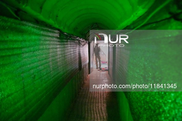 A vast network of tunnels stretching several kilometers was discovered in the Tal Rifaat area of Aleppo countryside following its liberation...