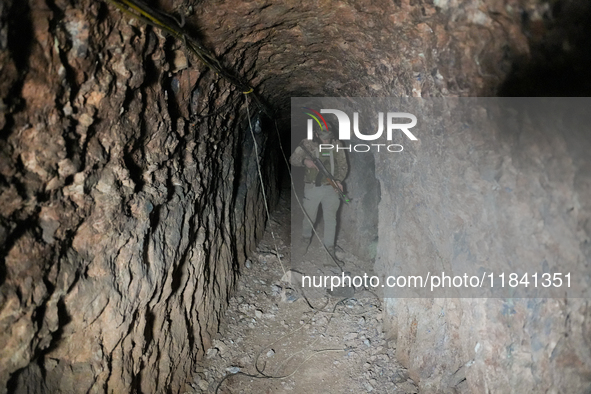 A vast network of tunnels stretching several kilometers was discovered in the Tal Rifaat area of Aleppo countryside following its liberation...