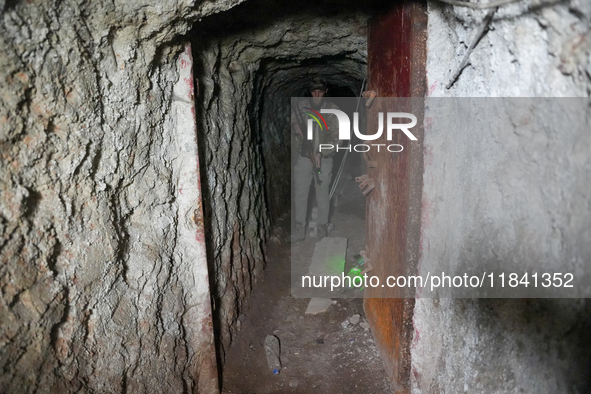 A vast network of tunnels stretching several kilometers was discovered in the Tal Rifaat area of Aleppo countryside following its liberation...