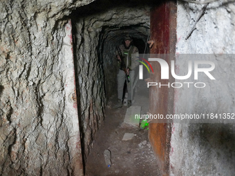 A vast network of tunnels stretching several kilometers was discovered in the Tal Rifaat area of Aleppo countryside following its liberation...