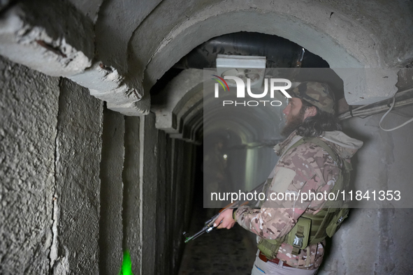 A vast network of tunnels stretching several kilometers was discovered in the Tal Rifaat area of Aleppo countryside following its liberation...