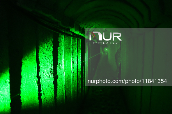 A vast network of tunnels stretching several kilometers was discovered in the Tal Rifaat area of Aleppo countryside following its liberation...