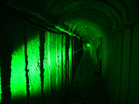 A vast network of tunnels stretching several kilometers was discovered in the Tal Rifaat area of Aleppo countryside following its liberation...