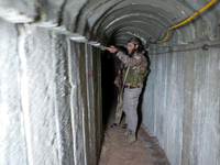 A vast network of tunnels stretching several kilometers was discovered in the Tal Rifaat area of Aleppo countryside following its liberation...