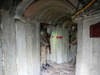 A vast network of tunnels stretching several kilometers was discovered in the Tal Rifaat area of Aleppo countryside following its liberation...