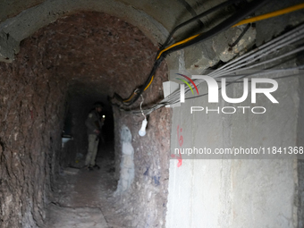 A vast network of tunnels stretching several kilometers was discovered in the Tal Rifaat area of Aleppo countryside following its liberation...