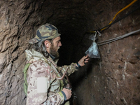 A vast network of tunnels stretching several kilometers was discovered in the Tal Rifaat area of Aleppo countryside following its liberation...