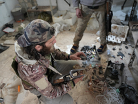 A vast network of tunnels stretching several kilometers was discovered in the Tal Rifaat area of Aleppo countryside following its liberation...